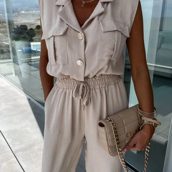 Women's Jumpsuits & Rompers Sleeveless Casual Jumpsuits For Women