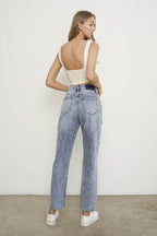 Slim Boyfriend Jeans - VacationGrabs