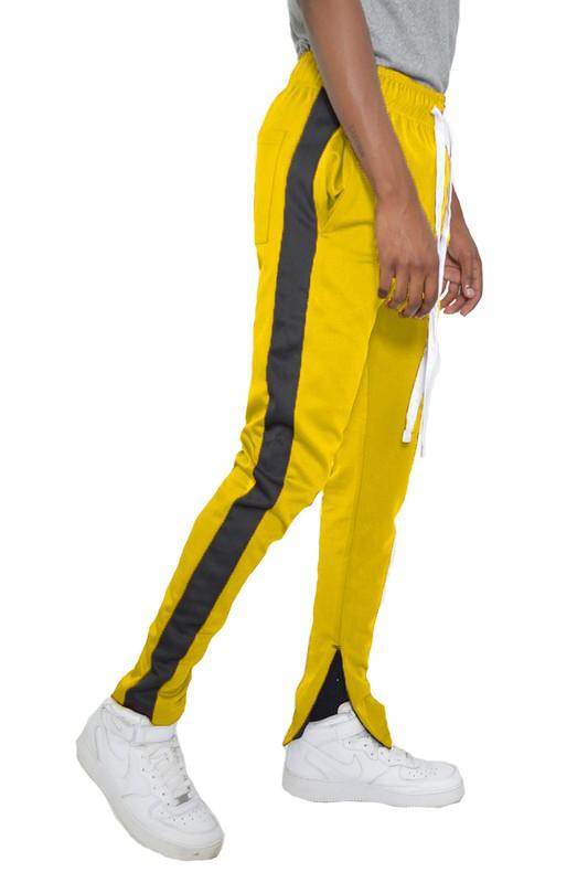 Slim Skinny Stripe Design Track Pant Joggers - VacationGrabs