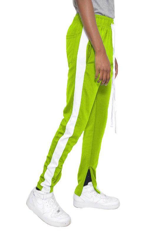 Slim Skinny Stripe Design Track Pant Joggers - VacationGrabs