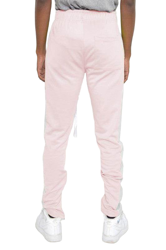 Slim Skinny Stripe Design Track Pant Joggers - VacationGrabs
