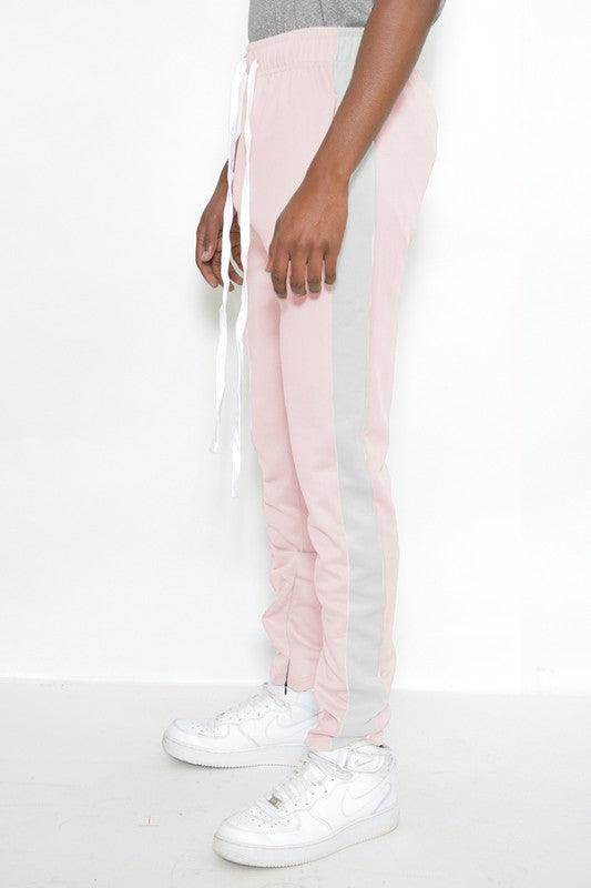 Slim Skinny Stripe Design Track Pant Joggers - VacationGrabs