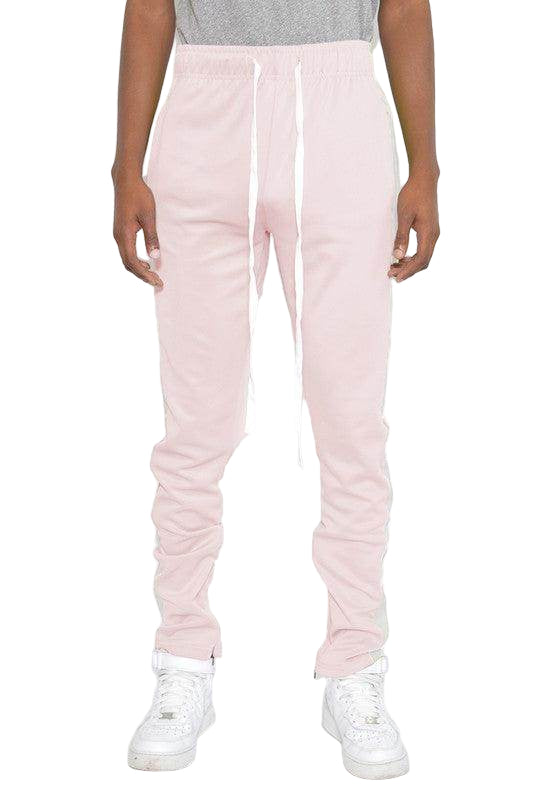Slim Skinny Stripe Design Track Pant Joggers - VacationGrabs