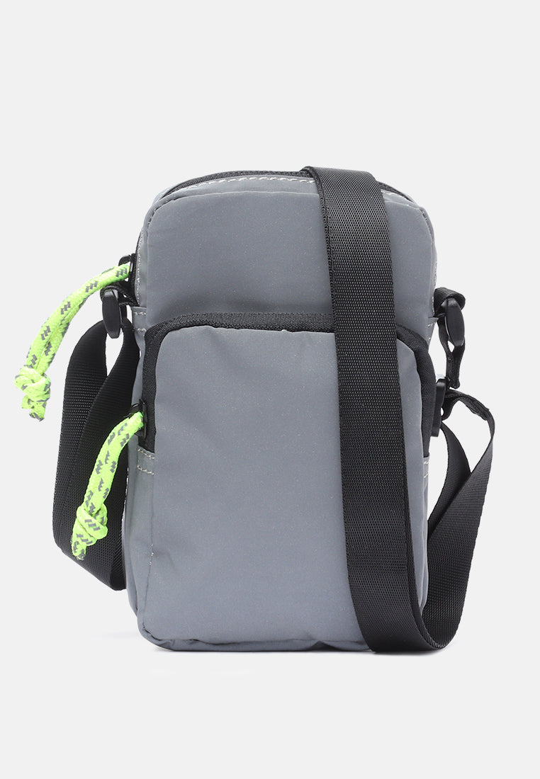 sling bag with two compartments