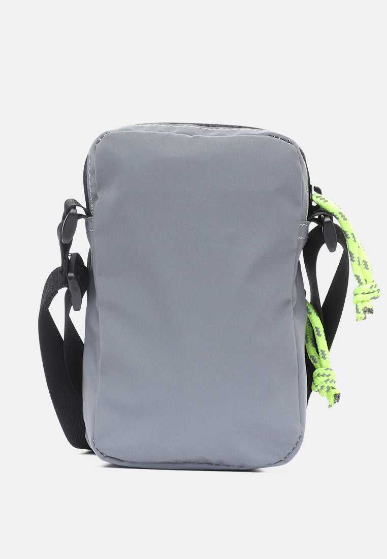 sling bag with two compartments