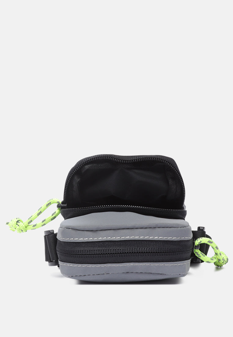sling bag with two compartments