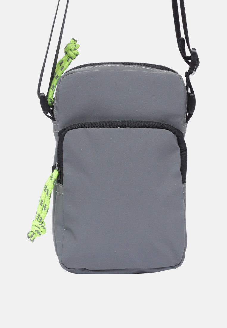 sling bag with two compartments