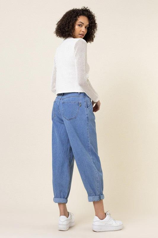 Women's Jeans Slouchy High Waisted Jeans