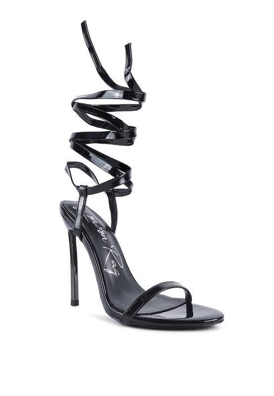 Women's Shoes - Heels Smacker Stiletto Lace Up Sandal