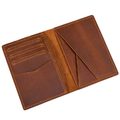 Small Bifold Wallet for Men & Women Slim Leather Coin Card
