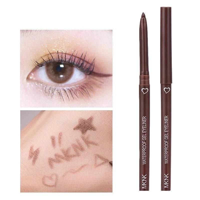 VacationGrabs smudge proof eyeliner for vacation in brown with waterproof formula for long-lasting wear