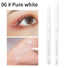 MKJK Waterproof Gel Eyeliner in Pure White, ideal smudge proof eyeliner for vacation looks