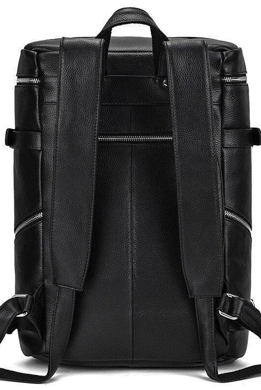 Luggage & Bags - Backpacks Soft Leather Travel Backpack 15.6 In Laptop Daypacks For Men