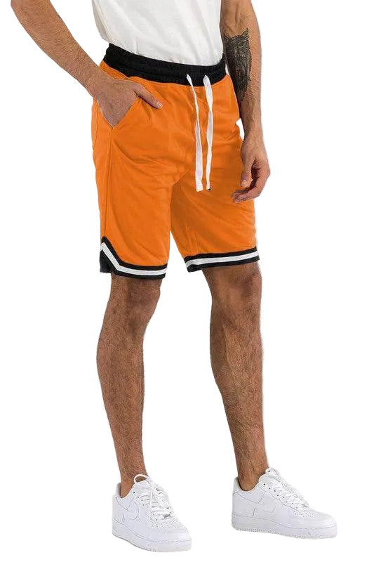 Solid Athletic Basketball Sports Shorts - VacationGrabs