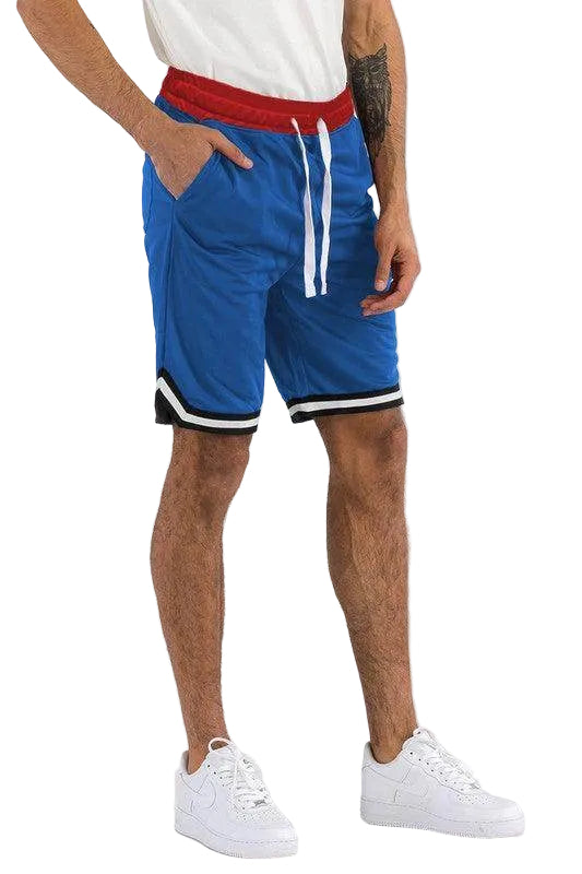 Solid Athletic Basketball Sports Shorts - VacationGrabs