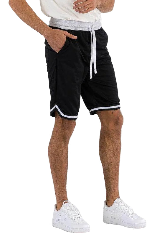 Solid Athletic Basketball Sports Shorts - VacationGrabs