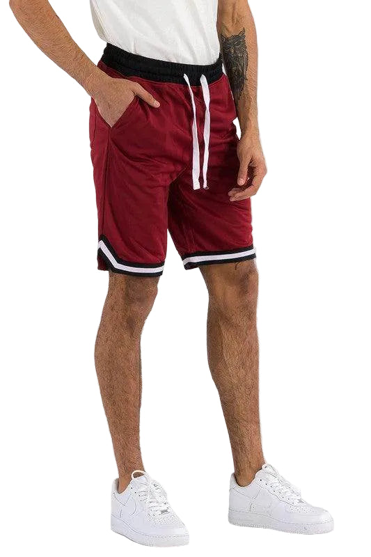 Solid Athletic Basketball Sports Shorts - VacationGrabs