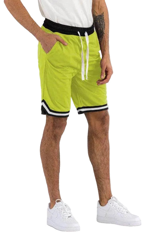Solid Athletic Basketball Sports Shorts - VacationGrabs