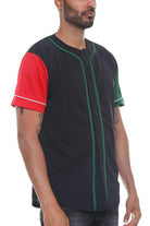 Men's Shirts - Tee's Solid Baseball Tshirt Jersey