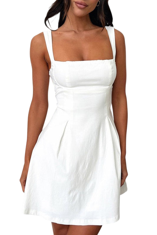 Robes trapèze pour femme - Robe de croisière élégante