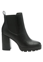 Bottes Chelsea à talon carré Sonia