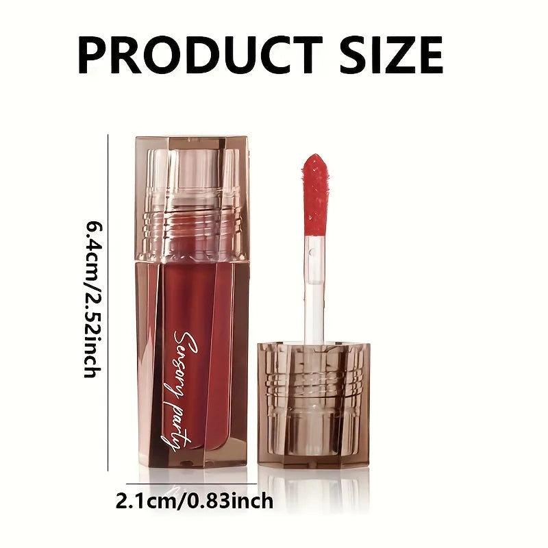 VacationGrabs red lip gloss for a glossy finish and vibrant color