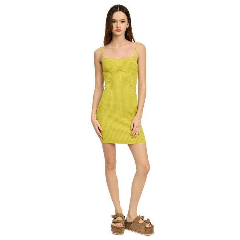 Spaghetti Strap Bodycon Dress - VacationGrabs