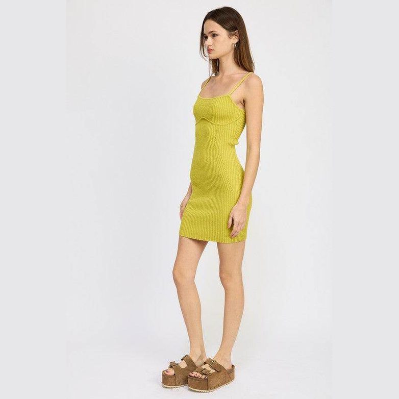 Spaghetti Strap Bodycon Dress - VacationGrabs