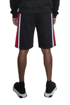 Teddy French Terry Shorts – Color Block Stripe