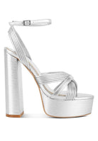 Women's Shoes - Heels Splendid Cross Strap High Heeled Sandals