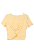 Women's Shirts Ss Twisted Top