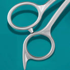 Stainless steel eyebrow trimmer for precise grooming and shaping