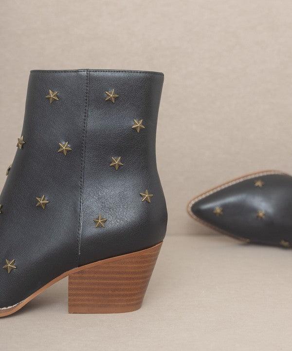 Women's Shoes - Boots Star Studded Western Boots