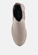 Stella Croc Back Chelsea Boots