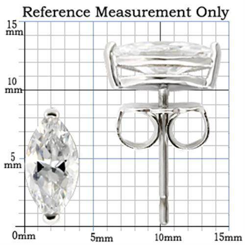 Sterling silver vacation accessories earrings with sparkling clear stones for stylish summer outfits