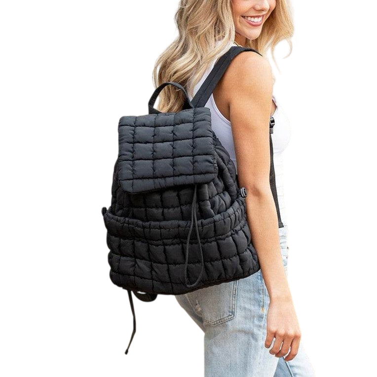 Stevie Quilted Puffer Backpacks