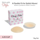Sticky Boobs perfect fit non adhesive bra pads for A/B cup with flexible and comfortable design