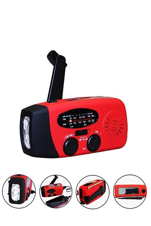 Gadgets Stormsafe Emergency Phone Charger With Flashlight And Weather Radio +