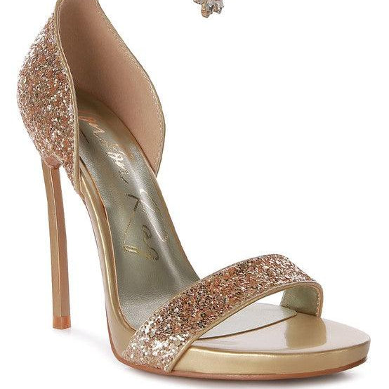 Women's Shoes - Heels Straight Fire High Heel Glitter Stilettos