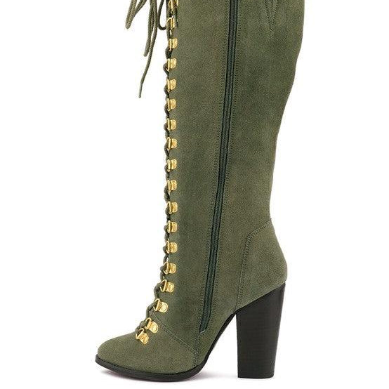 Women's Shoes - Boots Street-Slay Antique Heeled Calf Boot
