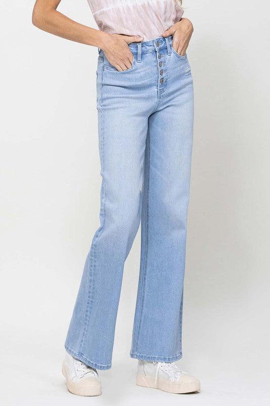Women's Jeans Stretch 90S Loose Blue Jeans