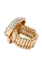 LA Jewelry Plaza stretch skull ring for men and women with gem embellishments and elastic design