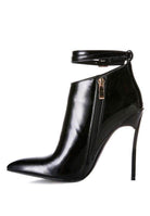 Stylish black ankle boots by Rag Company with a sleek design and elegant heel