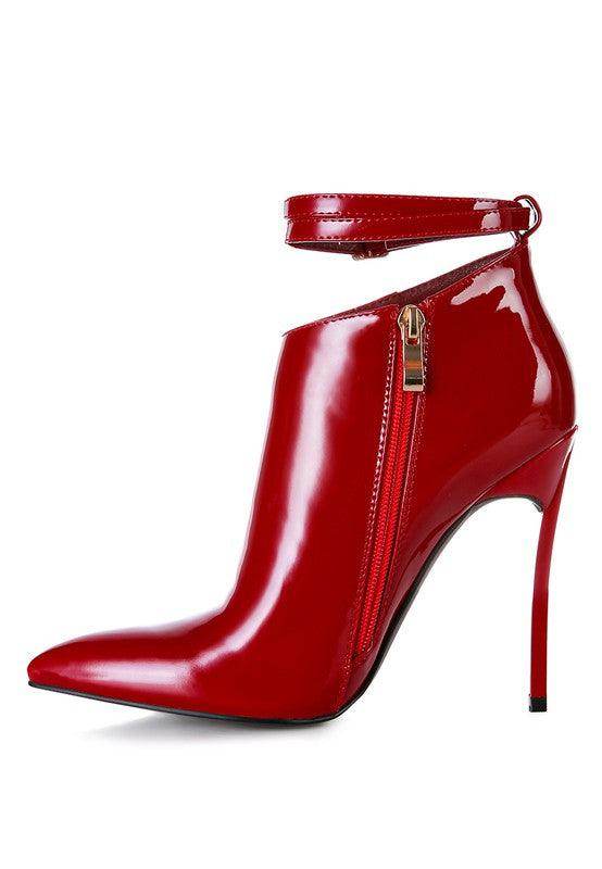 Stylish black ankle boots from Rag Company featuring a sleek design and high heel