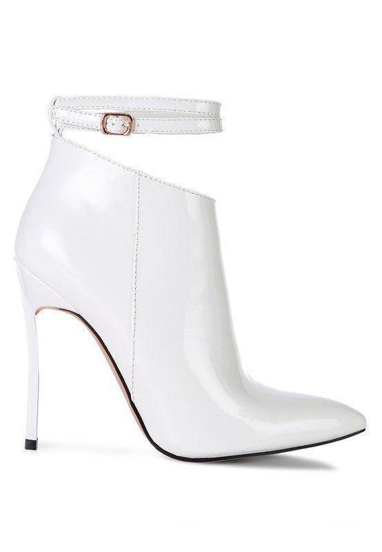 Rag Company stylish black ankle boots with a sleek design and high stiletto heel for a fashionable look