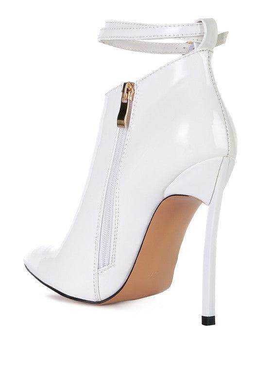 Rag Company stylish black ankle boots with a sleek design and high heel for fashionable looks