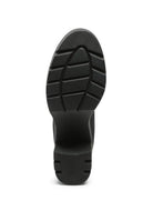 Rag Company stylish block heel footwear with a durable rubber outsole for comfort and stability