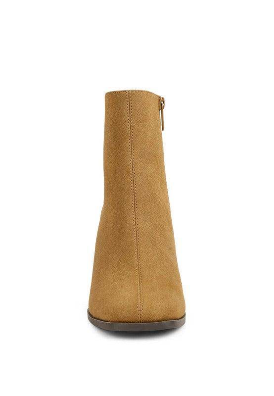 Stylish Brown Chelsea Boots with a sleek design and back zipper for easy wear