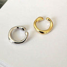 ClaudiaG Collection stylish ear cuff for vacation in silver and gold finishes