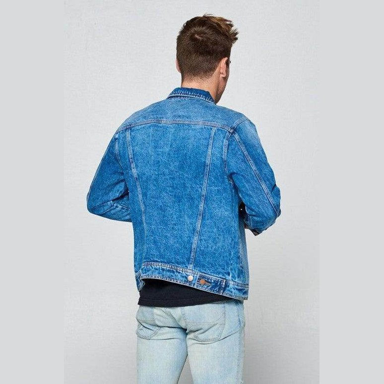 Blue Age stylish jean jackets for men featuring a classic design and comfortable fit